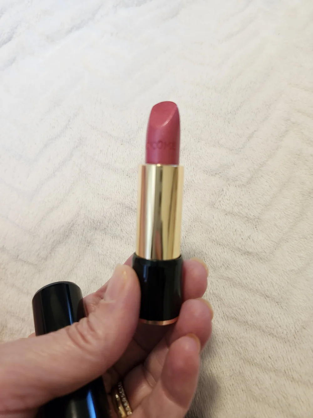 LANCOME - L'Absolu Rouge Hydrating Lipcolor - 355 Rosy Sparkling Cream